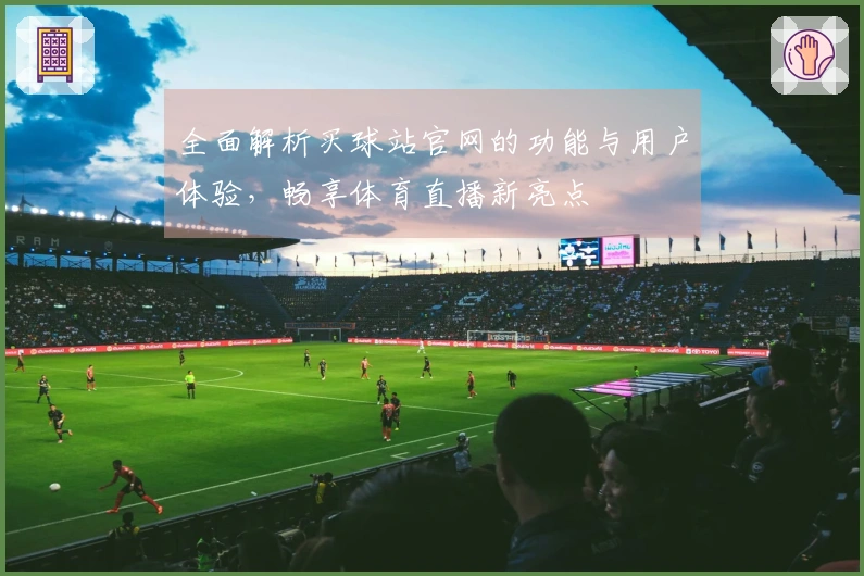 全面解析买球站官网的功能与用户体验，畅享体育直播新亮点